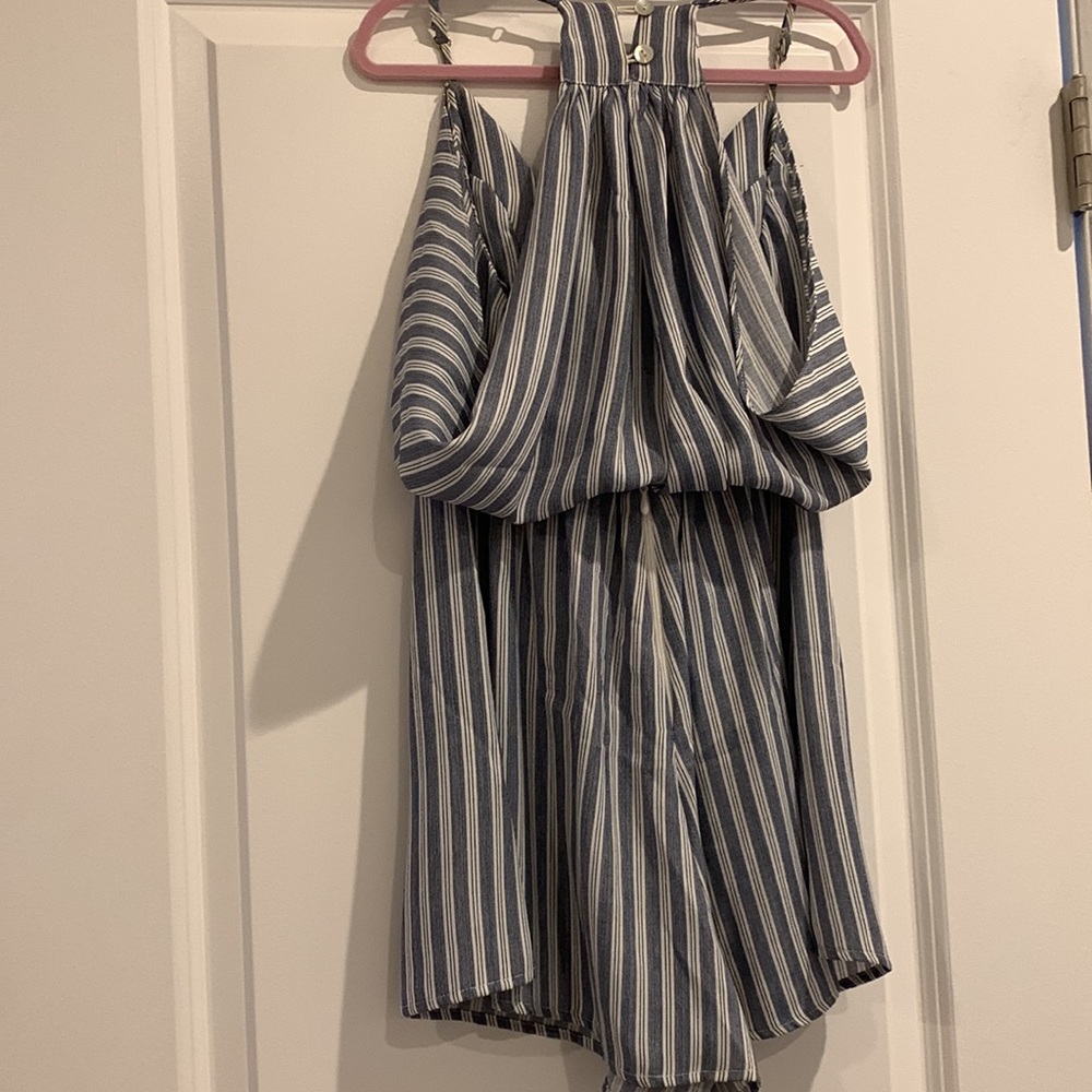 Striped Romper - Picture 2 of 2